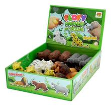 Kit 2 Bolas De Apertar Squish Animais Flofy Fofo Antistres