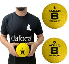 Kit 2 Bolas de Iniciação Para Escolas Educação Infantil BI008 Vollo SportsTamanho 8 Amarela Kit 2 Bolas de Iniciação Para Escolas Educação Infantil BI008 Vollo SportsTamanho 8 Amarela