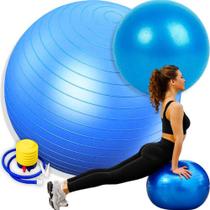 Kit 2 Bolas De Pilates Suiça Overball Fisioterapia 55 E 25cm
