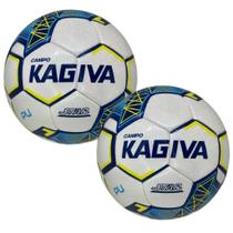Kit 2 Bolas Futebol Campo Kagiva Star Costurada