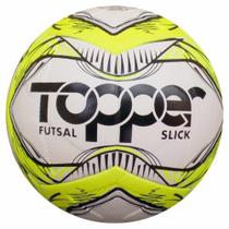 Kit 2 Bolas Futebol Futsal Salão Quadra Topper Slick Oficial