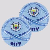 Kit 2 Bolas Machester City Estádios Campo Azul Kit 2 Bolas Machester City Estádios Campo Azul