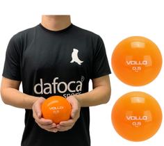 Kit 2 Bolas Tonificadoras de Peso 0,5 Kg Maleável Não Quica VP1060 Vollo Sports Kit 2 Bolas Tonificadoras de Peso 0,5 Kg Maleável Não Quica VP1060 Vollo Sports