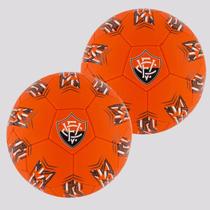 Kit 2 Bolas Vitória Estadios Campo Vermelha