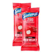 Kit 2 Bolinho SuaviPan Zero Red Velvet Recheio Sabor Cream Cheese 40g Kit 2 Bolinho SuaviPan Zero Red Velvet Recheio Sabor Cream Cheese 40g