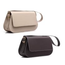 Kit 2 Bolsa Feminina Clutch Shoulder Bag Alça de Mão Compacta