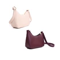 Kit 2 Bolsa Feminina Pequena Tiracolo Clutch Meia Lua Elegante Kit 2 Bolsa Feminina Pequena Tiracolo Clutch Meia Lua Elegante