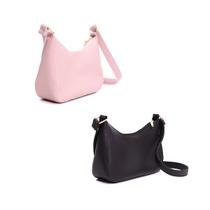 Kit 2 Bolsa Feminino Compacta Clutch Pequena Alça Transversal Meia Lua