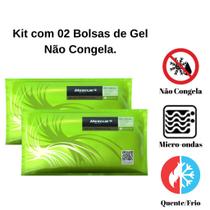 Kit 2 Bolsa Térmica Em Gel Não Congela Ideal Para Imaflamações Musculares