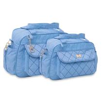Kit 2 Bolsas Bebê Mala Saída Maternidade Com Alça Kit Luxo Barata