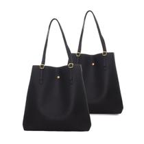 Kit 2 Bolsas Feminina Saco Grande Espaçosa Tote Alça De Ombro Kit 2 Bolsas Feminina Saco Grande Espaçosa Tote Alça De Ombro