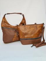 Kit 2 Bolsas Feminina Saco Meia Lua