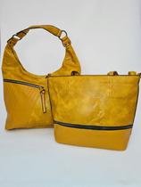 Kit 2 Bolsas Feminina Saco Meia Lua