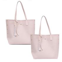 Kit 2 Bolsas Feminina Sacola Grande Espaçosa Básica Elegante Resistente Kit 2 Bolsas Feminina Sacola Grande Espaçosa Básica Elegante Resistente