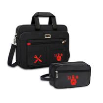 Kit 2 Bolsas Ferramentas Mala transporte Objetos resistente Kit 2 Bolsas Ferramentas Mala transporte Objetos resistente