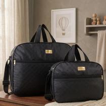 Kit 2 Bolsas Mala Maternidade Bebe Várias Cores Menina Menino