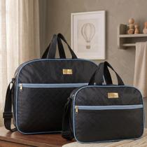 Kit 2 Bolsas Mala Maternidade Bebe Várias Cores Menina Menino