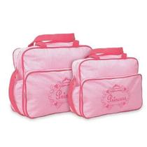 Kit 2 Bolsas Saída Maternidade Menino Menina Reforçada Impermeável Luxo Mala Bebê Barata