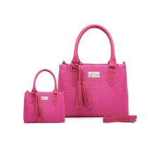 Kit 2 Bolsas Tote Femininas Transversais Tal Mãe Tal Filha