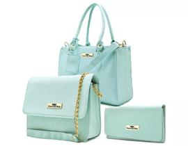 Kit 2 Bolsas Tranversais Feminina Com Carteira Moda Feminina Várias Cores e Modelos Original Bolsa Baú