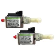 Kit 2 Bomba Ulka Preta Original 110v 52W 60Hz Para Máquinas Philips Saeco Gaggia