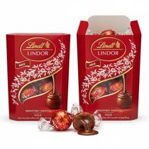 Kit 2 Bombom Suiço LINDT Lindor ao Leite 37g - Trufa Suiça