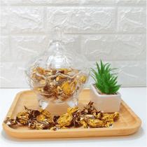 Kit 2 Bomboniere de Vidro Relevo Franca com Tampa 16cm