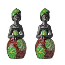 Kit 2 boneca afro roupa preta Kit 2 boneca afro roupa preta