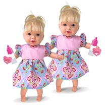 Kit 2 Bonecas Bebê Totsy + Mamadeira Mágica Kit 2 Bonecas Bebê Totsy + Mamadeira Mágica