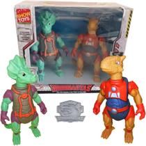 Kit 2 Boneco Dinosauro Dinonautas Show Toys Thom e Brunx 64
