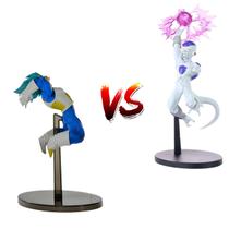 Kit 2 Boneco Dragon Ball Super Vegeta Sayajin Blue vs Freeza