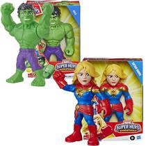 Kit 2 Boneco Marvel Playskool Super Heroes Hasbro