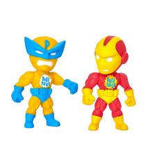 Kit 2 Bonecos 17cm Super Heróis Liga Da Justiça Vingadores Brinquedo De Ação Ideal Para Colecionar Presentear Puff Toys Kit 2 Bonecos 17cm Super Heróis Liga Da Justiça Vingadores Brinquedo De Ação Ideal Para Colecionar Presentear Puff Toys