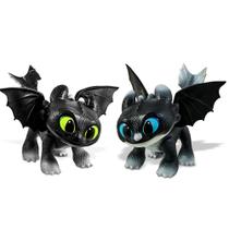 Kit 2 Bonecos Articulados Dusk e Eclipse como Treinar seu Dragão filhotes do Banguela Kit 2 Bonecos Articulados Dusk e Eclipse como Treinar seu Dragão filhotes do Banguela