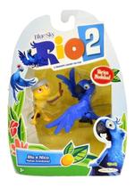 Kit 2 Bonecos Blu E Nico -Rio 2 - 847 Sunny