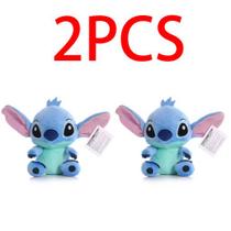 KIT 2 Bonecos de pelúcia Disney's Lilo & Stitch de 9,0 polegadas / 25cm - fofinhos SC