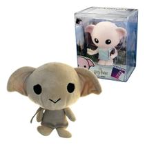 Kit 2 Bonecos Dobby Personagem Elfo Harry Potter Pelúcia Fandom Box Vinil Filme