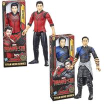 Kit 2 Bonecos Marvel Shang-Chi E Wenwu A Lenda Dos Dez Anéis