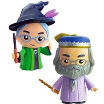 Kit 2 Bonecos Minerva Dumbledore Colecionável Harry Potter Kit 2 Bonecos Minerva Dumbledore Colecionável Harry Potter
