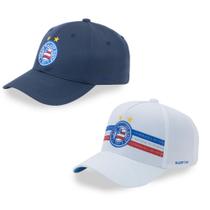 Kit 2 bonés Bahia Escudo Bordado - Oficial