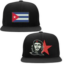 Kit 2 Bonés Bordados - Che Guevara Cuba