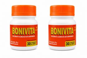 Kit 2 Bonivita com 30 Cápsulas de 1000mg Suplemento Alimentar Kit 2 Bonivita com 30 Cápsulas de 1000mg Suplemento Alimentar