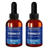 Kit 2 booster hidratante vitamina a + e 40ml bio extratus Kit 2 booster hidratante vitamina a + e 40ml bio extratus