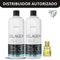 Kit 2 Borabella Selagem 3d Semi Definitiva Orgânica 2x1000ml