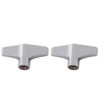 Kit 2 Borboleta Fêmea 6Mm 17.1 Cromada Spanking