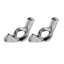 Kit 2 Borboleta Fêmea Simples 6Mm Turbo Aço Simples