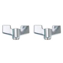 Kit 2 Borboletas 8mm em Metal Reforçado para Estante Prato