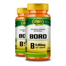 Kit 2 Boro B Unilife 60 Cápsulas 500mg