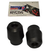 Kit 2 Borracha Batente Ponteira Nilon Stunt Race Stunt Cage