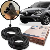 Kit 2 Borracha de Porta New Kar 799715 Logan 2007 a 2024